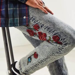 BDG Men’s Embroidered jeans